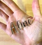 Contourgesneden acrylnaam – klein